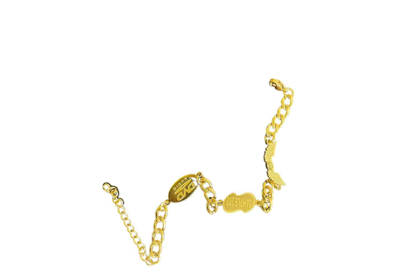 Gold Memory Charm Braclet